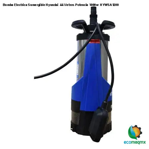 Bomba Electrica Sumergible Hyundai 44 Metros Potencia 1000w