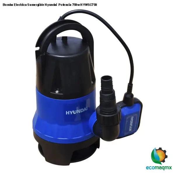 Bomba Electrica Sumergible Hyundai Potencia 750w HYWSC750