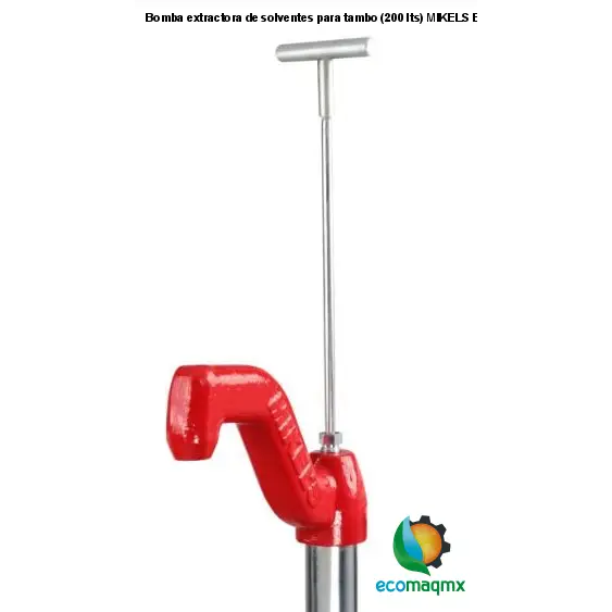 Bomba extractora de solventes para tambo (200 lts) MIKELS