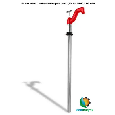 Bomba extractora de solventes para tambo (200 lts) MIKELS