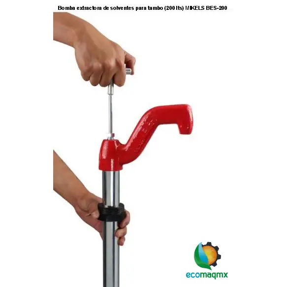 Bomba extractora de solventes para tambo (200 lts) MIKELS