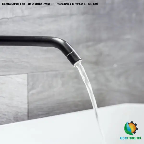Bomba Sumergible Para Cisterna Evans 1 HP Monofasica 18