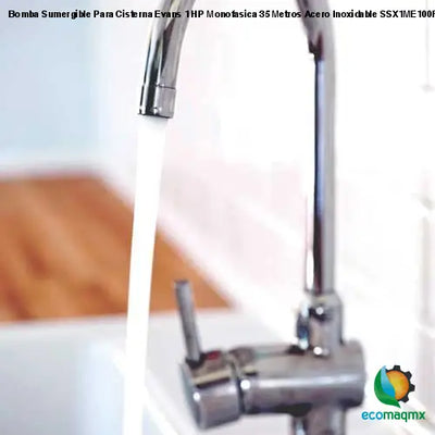 Bomba Sumergible Para Cisterna Evans 1 HP Monofasica 35