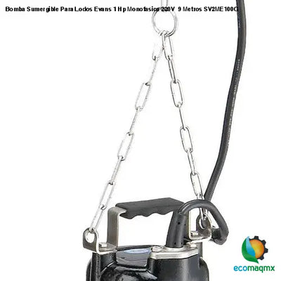 Bomba Sumergible Para Lodos Evans 1 Hp Monofasica 220V 9
