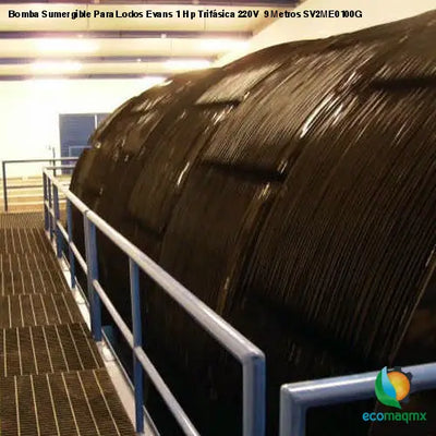 Bomba Sumergible Para Lodos Evans 1 Hp Trifásica 220V 9