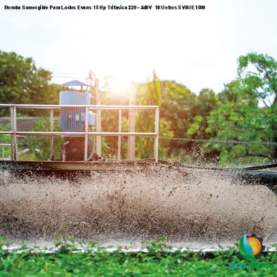 Bomba Sumergible Para Lodos Evans 15 Hp Trifasica 220 - 440V