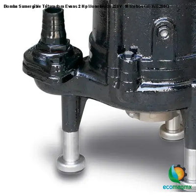 Bomba Sumergible Trituradora Evans 2 Hp Monofasico 220V 18