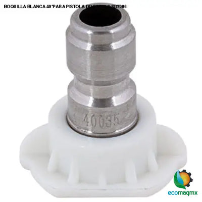 BOQUILLA BLANCA 40°PARA PISTOLA DOGOTULS SD7006