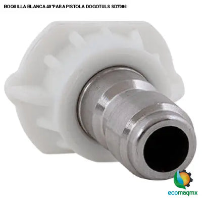 BOQUILLA BLANCA 40°PARA PISTOLA DOGOTULS SD7006