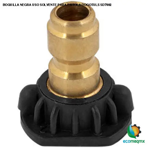 BOQUILLA NEGRA USO SOLVENTE PARA PISTOLA DOGOTULS SD7002