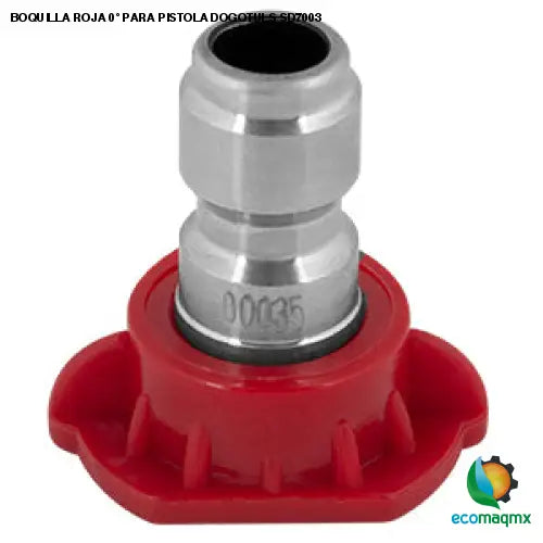 BOQUILLA ROJA 0° PARA PISTOLA DOGOTULS SD7003