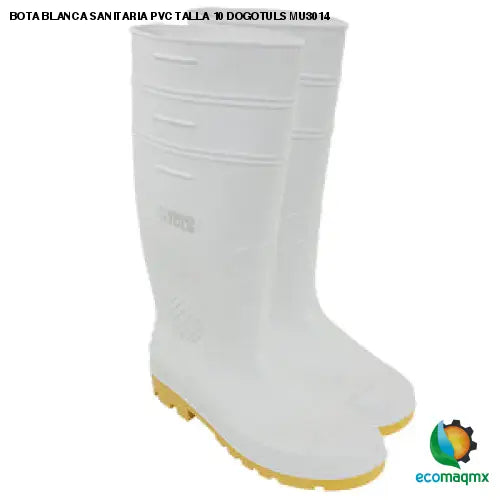 BOTA BLANCA SANITARIA PVC TALLA 10 DOGOTULS MU3014