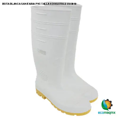 BOTA BLANCA SANITARIA PVC TALLA 6 DOGOTULS MU3010