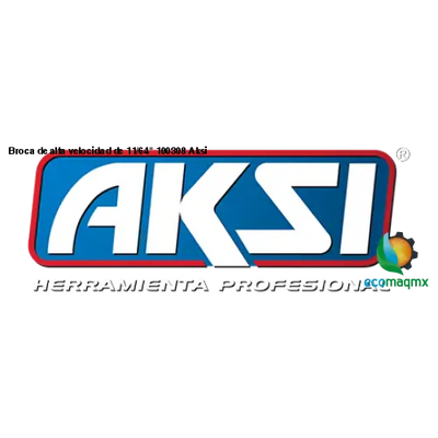 Broca de alta velocidad de 11/64 100308 Aksi