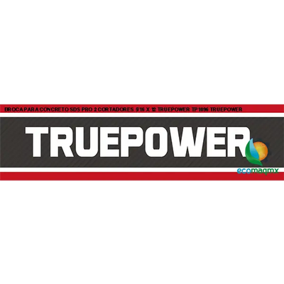 BROCA PARA CONCRETO SDS PRO 2 CORTADORES 5/16 X 12 TRUEPOWER