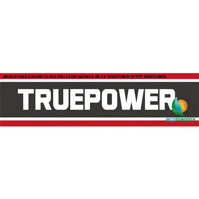 BROCA PARA CONCRETO SDS PRO 2 CORTADORES 5/8 X 8 TRUEPOWER