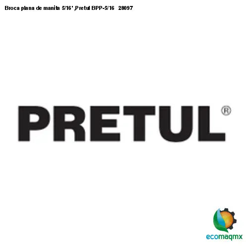 Broca plana de manita 5/16’,Pretul BPP-5/16 28097