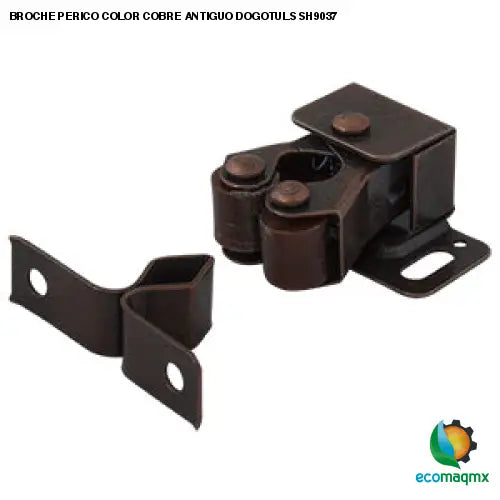 BROCHE PERICO COLOR COBRE ANTIGUO DOGOTULS SH9037