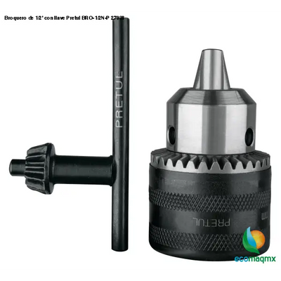 Broquero de 1/2’ con llave Pretul BRO-1/2N-P 27038