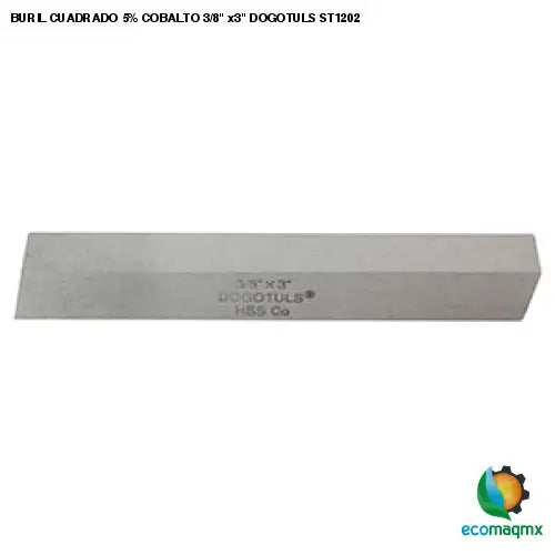 BURIL CUADRADO 5% COBALTO 3/8 x3 DOGOTULS ST1202