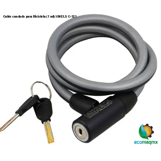 Cable candado para Bicicleta (1 mt) MIKELS C-121