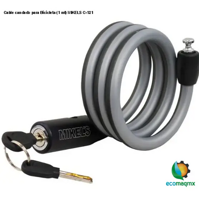 Cable candado para Bicicleta (1 mt) MIKELS C-121