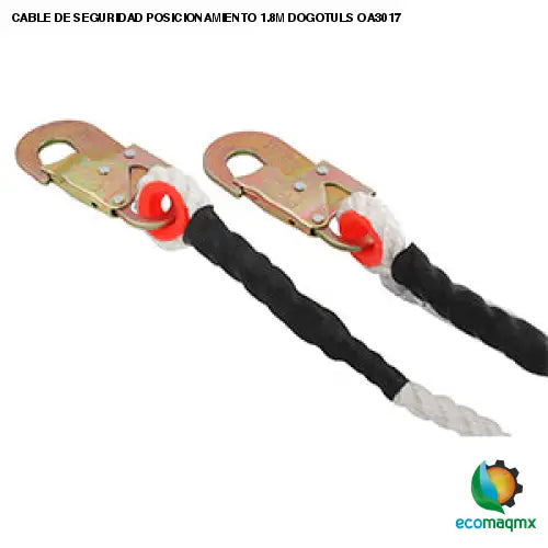 CABLE DE SEGURIDAD POSICIONAMIENTO 1.8M DOGOTULS OA3017