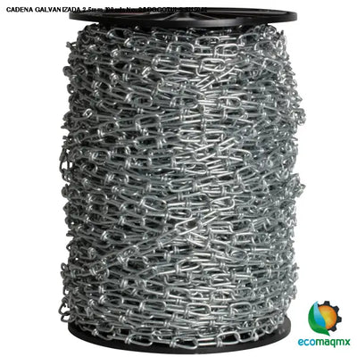 CADENA GALVANIZADA 2.5mm 100mts No. 25 DOGOTULS SH5042