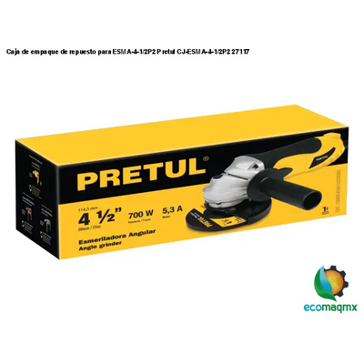 Caja de empaque de repuesto para ESMA-4-1/2P2 Pretul