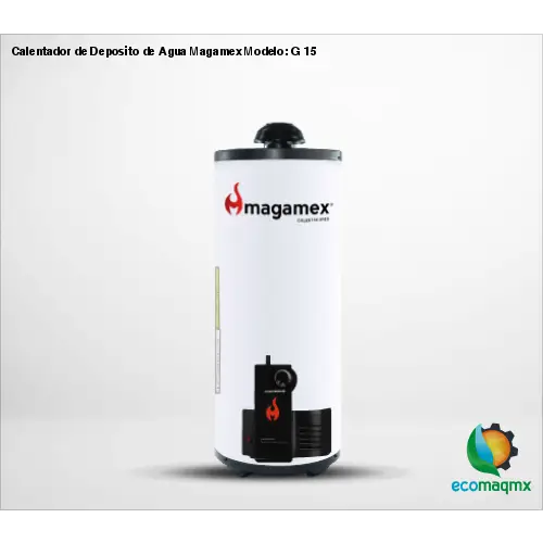 Calentador de Deposito de Agua Magamex Modelo: G 15
