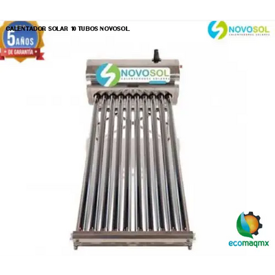 CALENTADOR SOLAR 10 TUBOS NOVOSOL