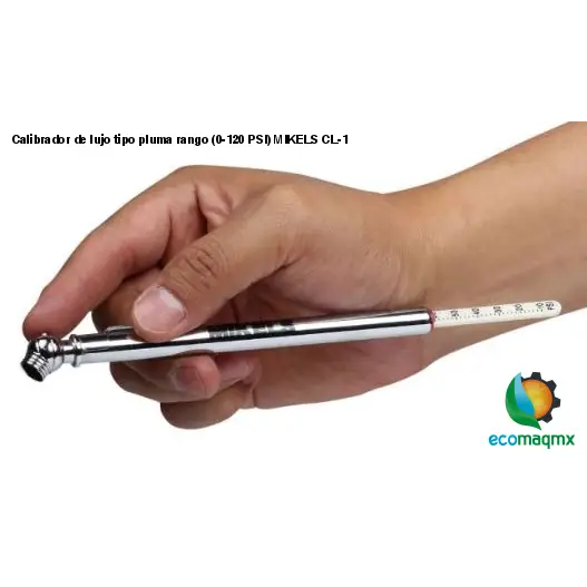 Calibrador de lujo tipo pluma rango (0-120 PSI) MIKELS CL-1