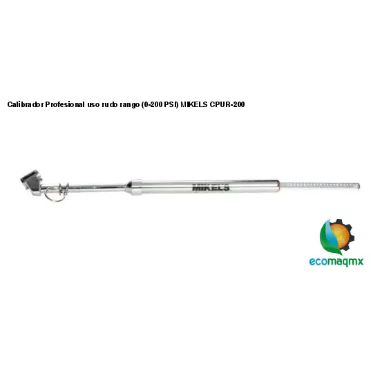 Calibrador Profesional uso rudo rango (0-200 PSI) MIKELS