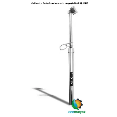 Calibrador Profesional uso rudo rango (0-200 PSI) MIKELS