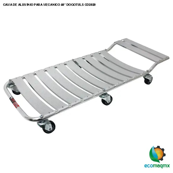 CAMA DE ALUMINIO PARA MECANICO 40 DOGOTULS CD2020