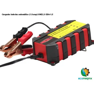 Cargador baterías automático (1.5 amp) MIKELS CBA-1.5