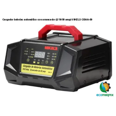 Cargador baterías automático con arrancador (2/10/50 amp) MIKELS CBAA-50