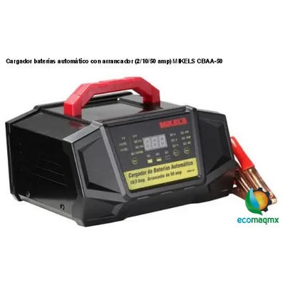 Cargador baterías automático con arrancador (2/10/50 amp) MIKELS CBAA-50