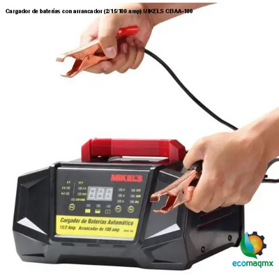 Cargador de baterías con arrancador (2/15/100 amp) MIKELS
