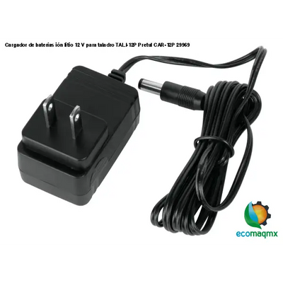 Cargador de baterías ión litio 12 V para taladro TALI-12P