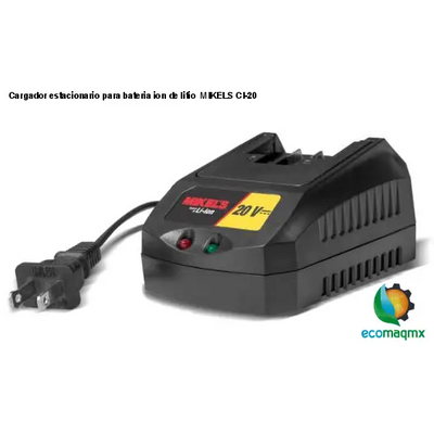 Cargador estacionario para bateria ion de litio  MIKELS CI-20