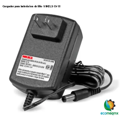 Cargador para bateria ion de litio  MIKELS CI-15