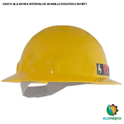 CASCO ALA ANCHA INTERVALOS AMARILLO DOGOTULS HM3071