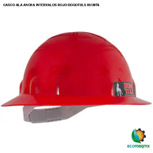 CASCO ALA ANCHA INTERVALOS ROJO DOGOTULS HM3074