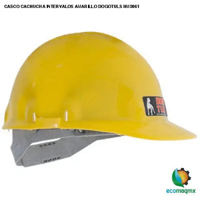 CASCO CACHUCHA INTERVALOS AMARILLO DOGOTULS HM3061