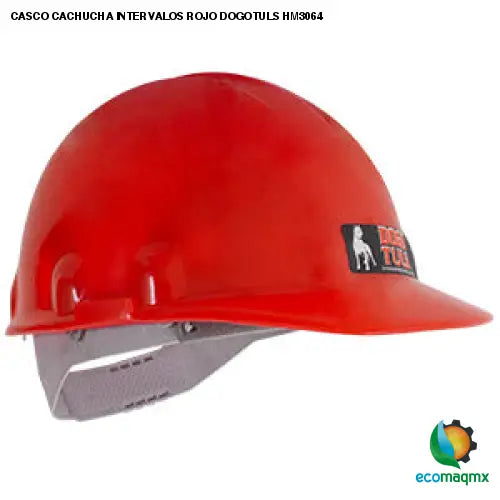 CASCO CACHUCHA INTERVALOS ROJO DOGOTULS HM3064