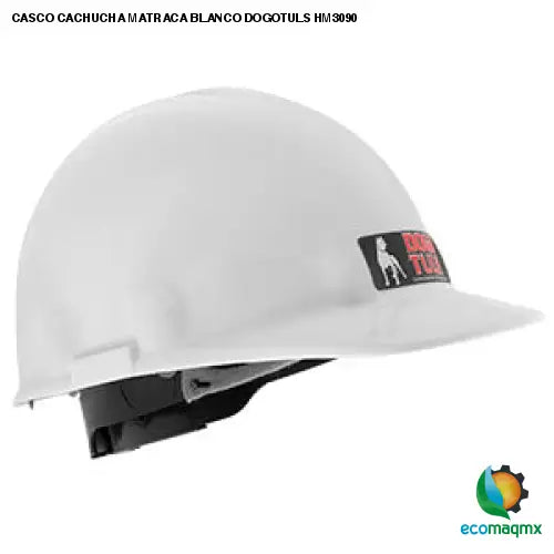 CASCO CACHUCHA MATRACA BLANCO DOGOTULS HM3090