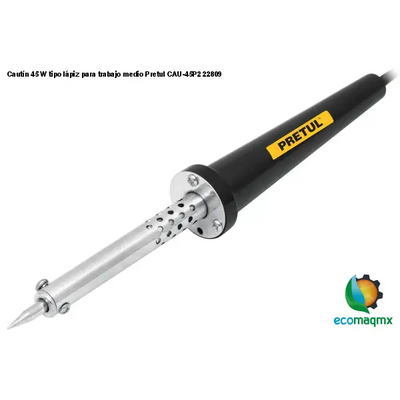 Cautín 45 W tipo lápiz para trabajo medio Pretul CAU-45P2