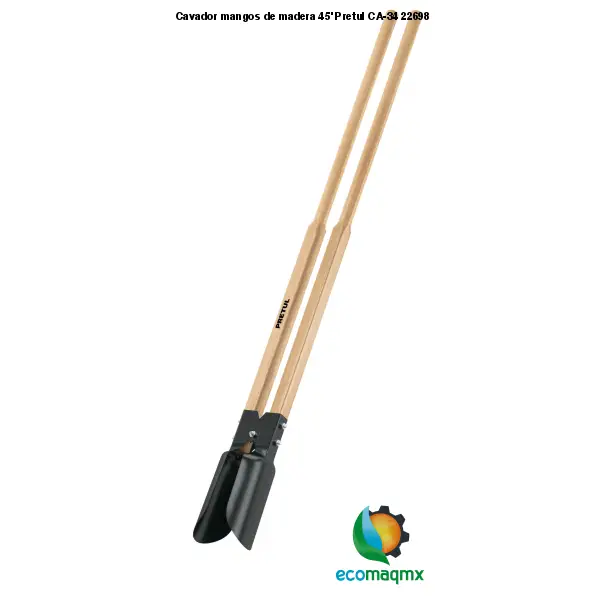 Cavador mangos de madera 45’ Pretul CA-34 22698