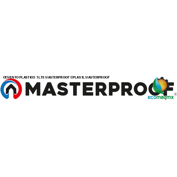 CEMENTO PLASTICO 1 LTS MASTERPROOF CPLAS1L MASTERPROOF